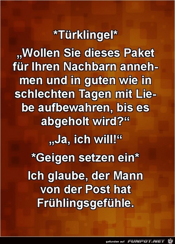 Nette Frage