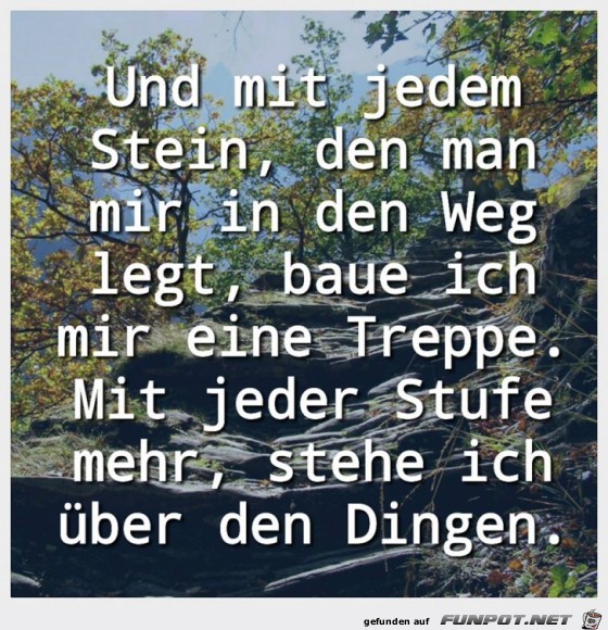 Mit jedem Stein Mit jedem Stein