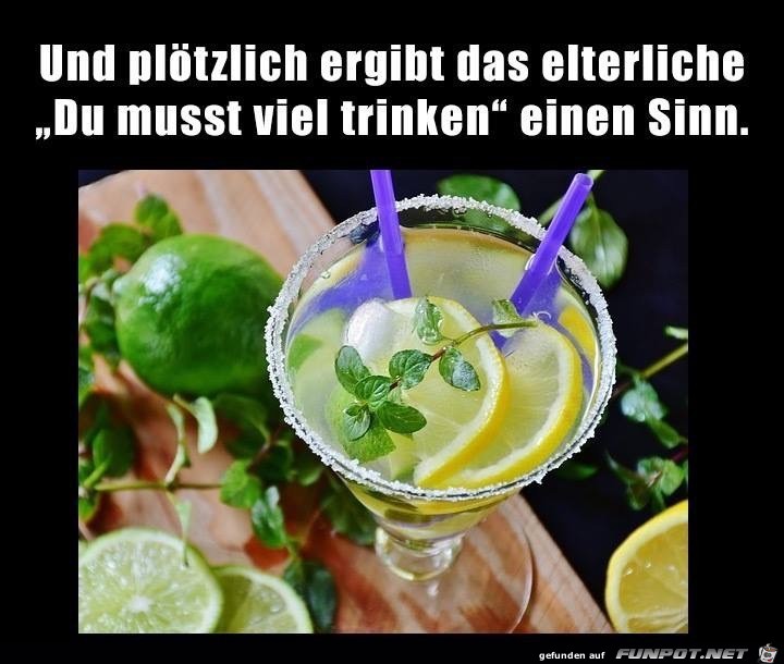 Mehr trinken