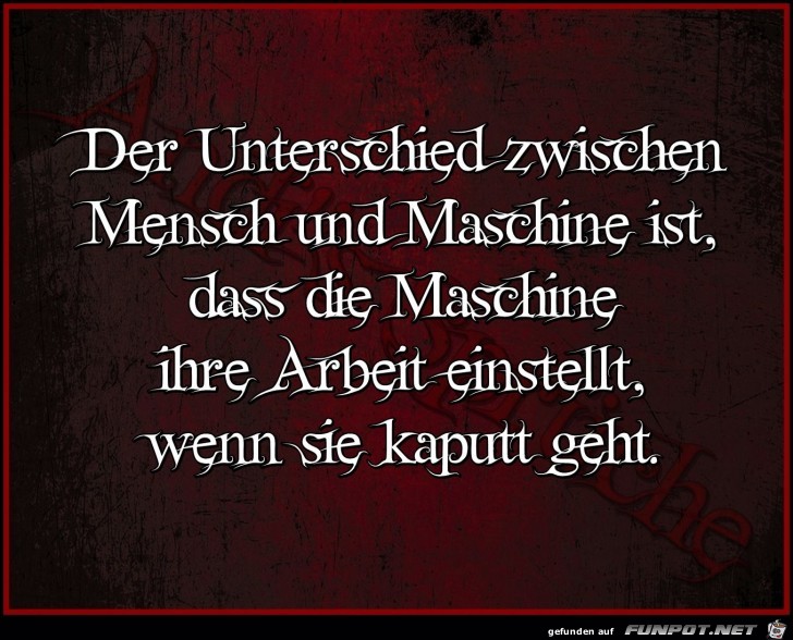 Der Unterschied