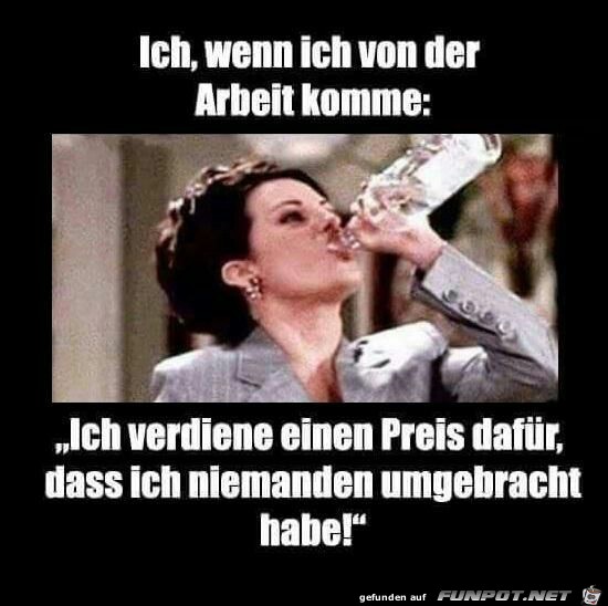 Nach der Arbeit Nach der Arbeit