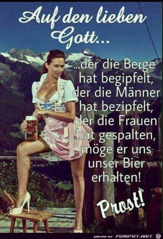 Auf den lieben Gott Auf den lieben Gott