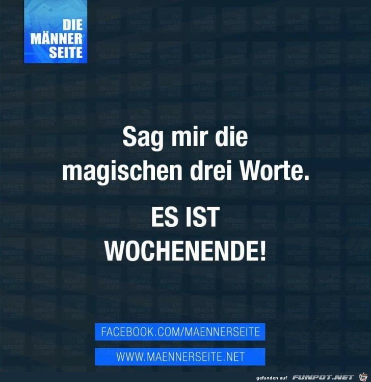 Die magischen Worte