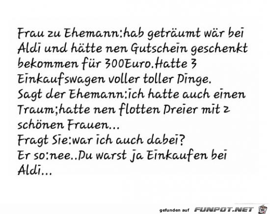 Frau zu Ehemann:....... Frau zu Ehemann:.......