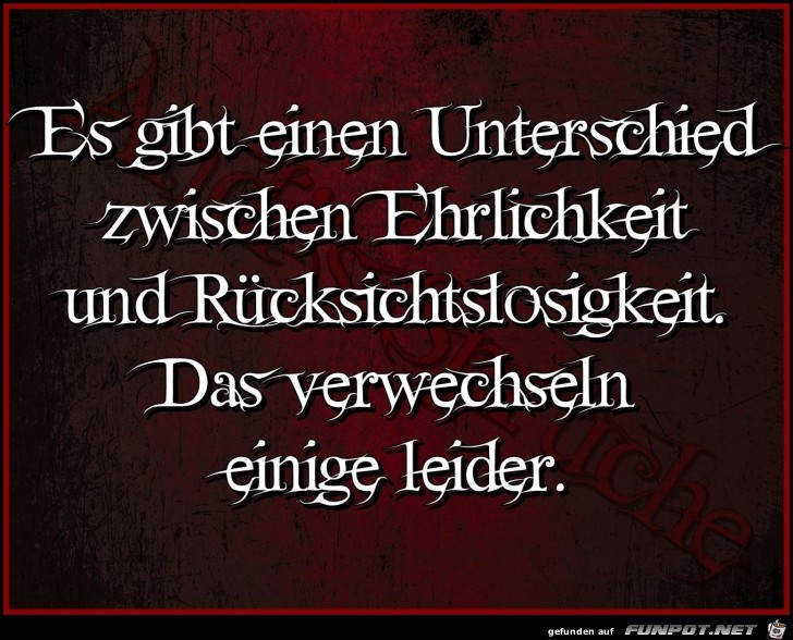 Es gibt einen Unterschied Es gibt einen Unterschied