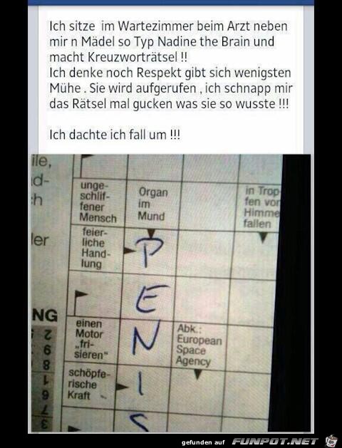 Kreuzwortraetsel Kreuzwortraetsel