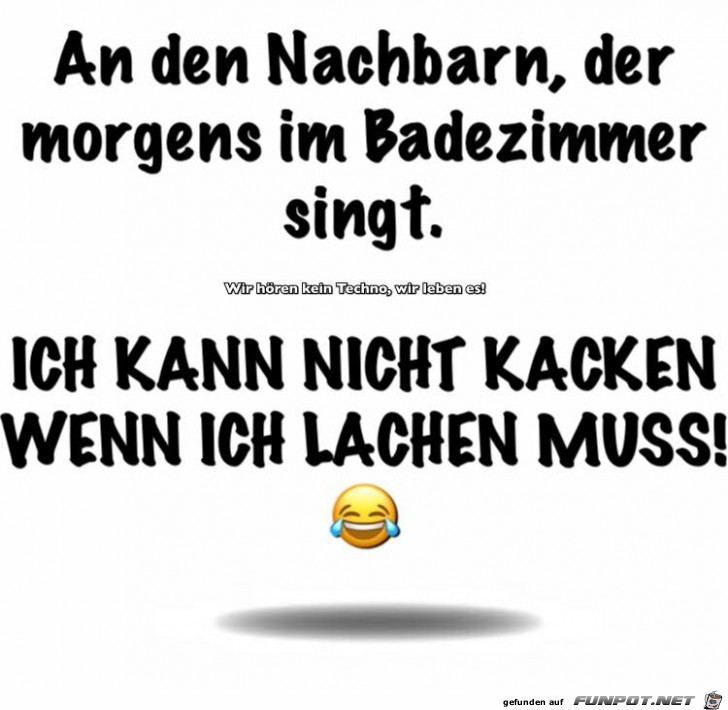 An den Nachbarn An den Nachbarn