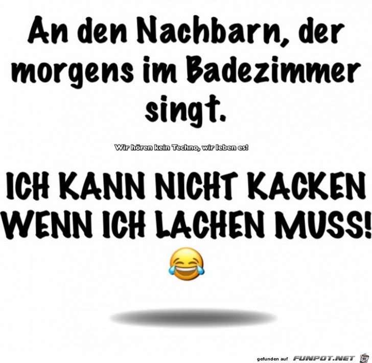 An den Nachbarn