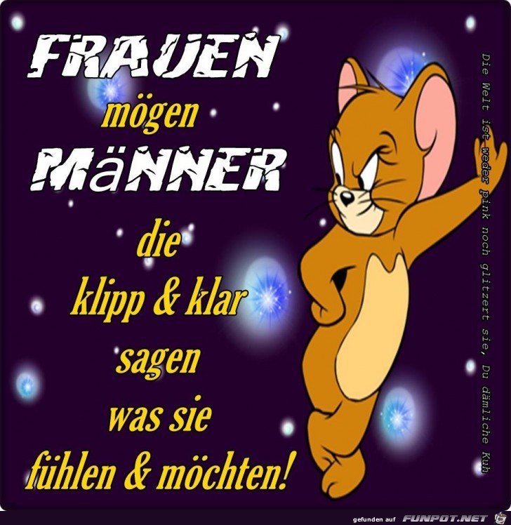 Frauen moegen Maenner