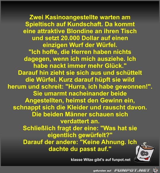 Zwei Kasinoangestellte warten am Spieltisch auf Kundschaft Zwei Kasinoangestellte warten am Spieltisch auf Kundschaft