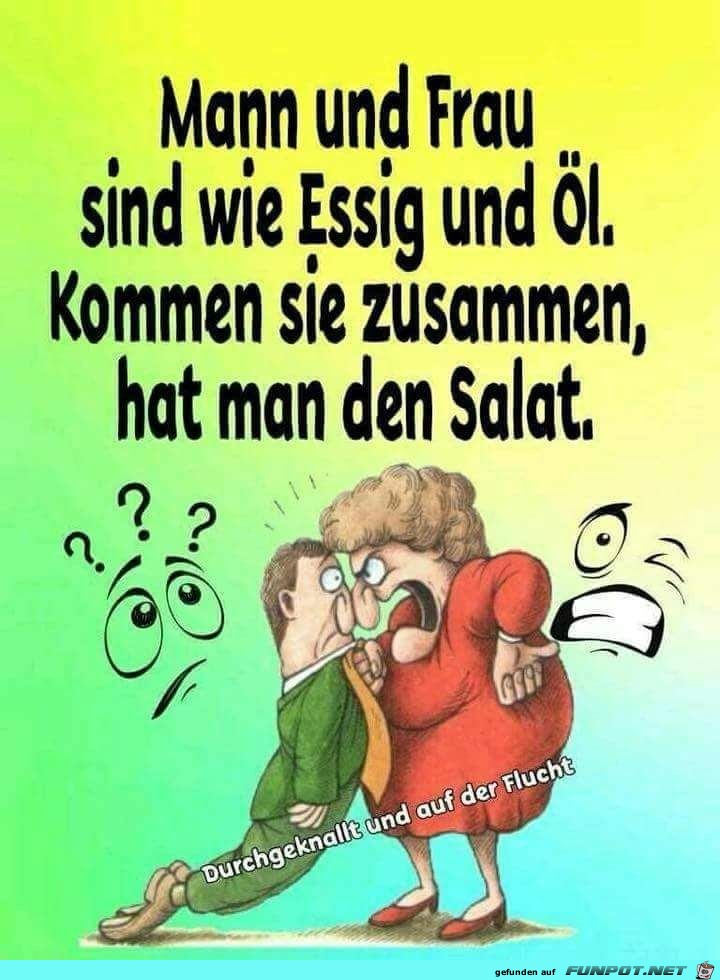 Essig und Oel