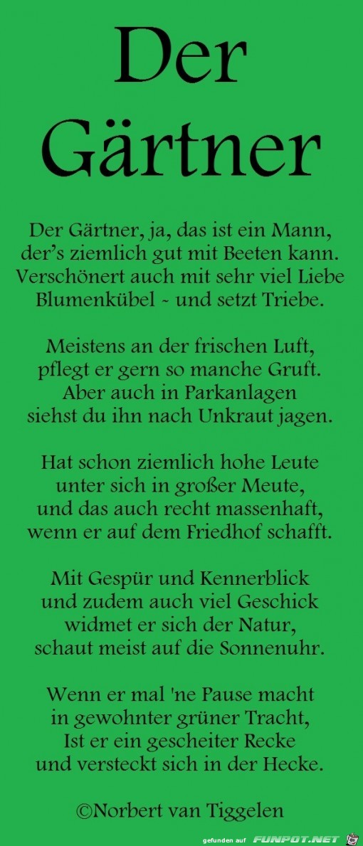 der gärtner 2018 der gärtner 2018