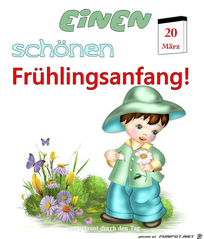 Schoenen Fruehlingsanfang