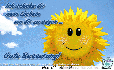 Schicke dir mein Laecheln