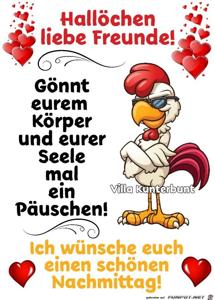 Halloechen liebe Freunde Halloechen liebe Freunde