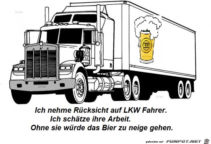 Bier LKW