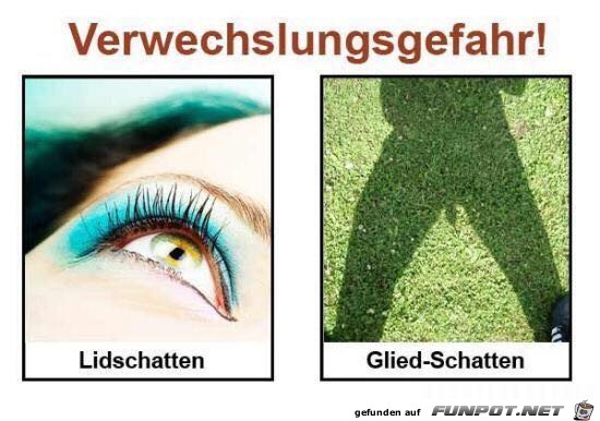 Frivole Verwechslungsgefahren