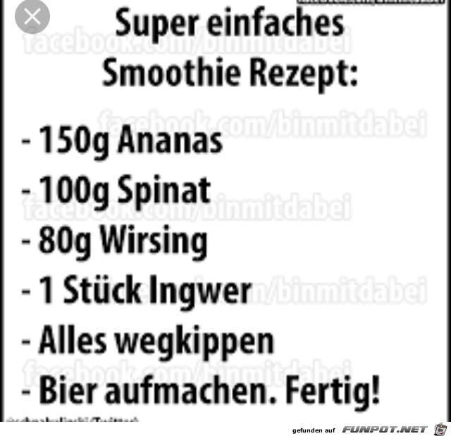 Smoothies Rezept