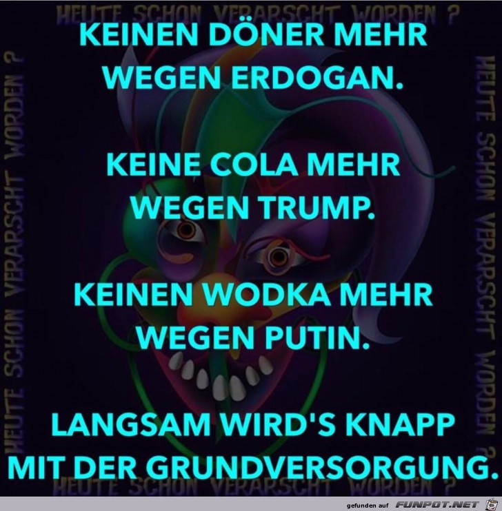 Grundversorgung gefährdet Grundversorgung gefährdet