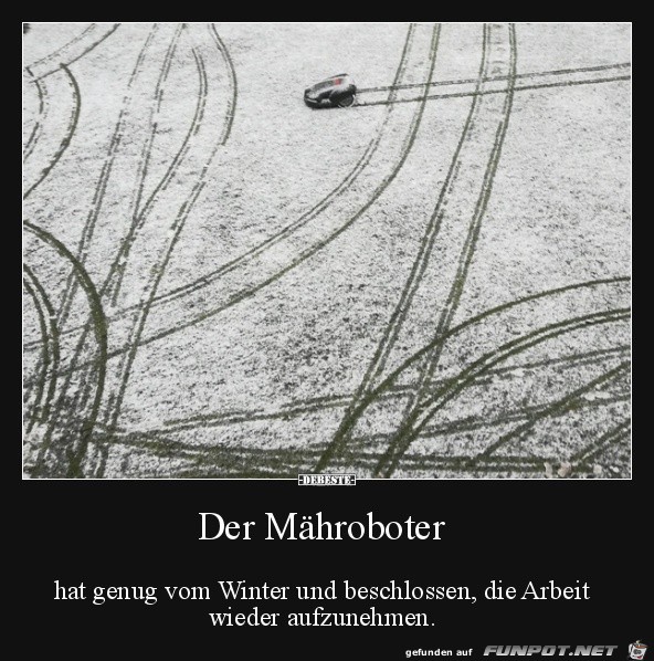 Schluss mit Winter Schluss mit Winter