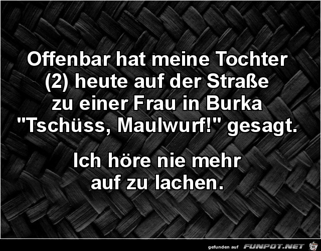 ich höre nie mehr auf zu lachen..... ich höre nie mehr auf zu lachen.....