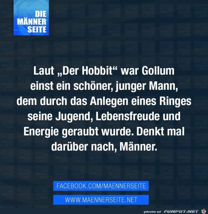 Gollum und die Ehe