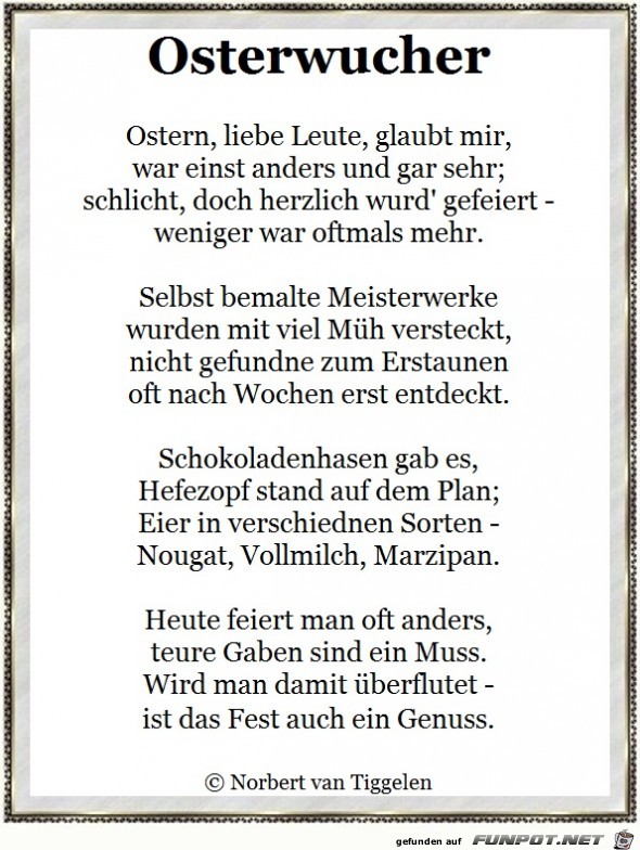 Osterwucher 2018 Osterwucher 2018
