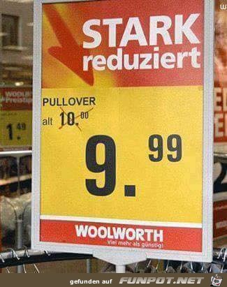 Sonderangebot Sonderangebot
