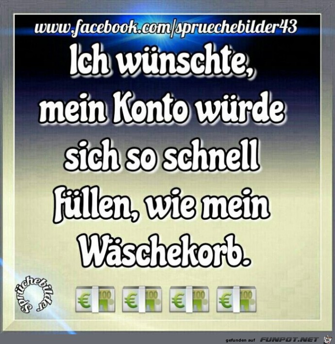 Wuensche mir mein Konto Wuensche mir mein Konto