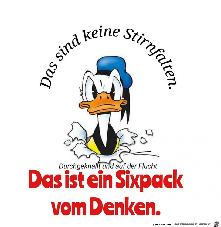 Das sind keine Stirnfalten