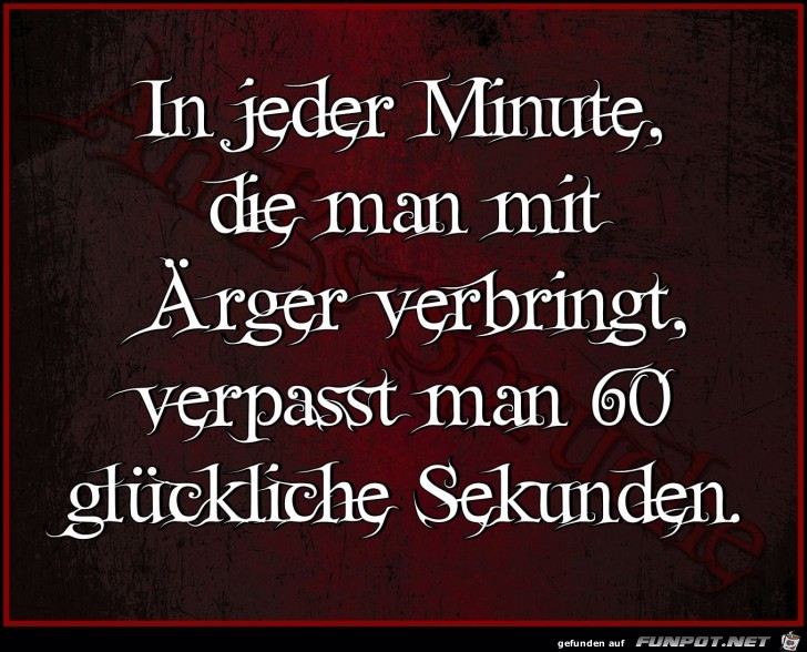 In jeder Minute In jeder Minute