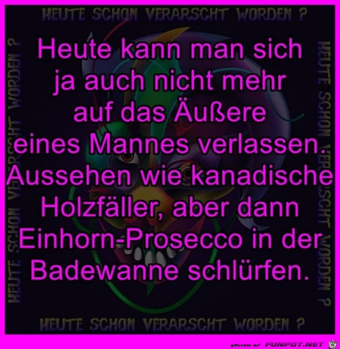 Auf das Äussere verlassen Auf das Äussere verlassen