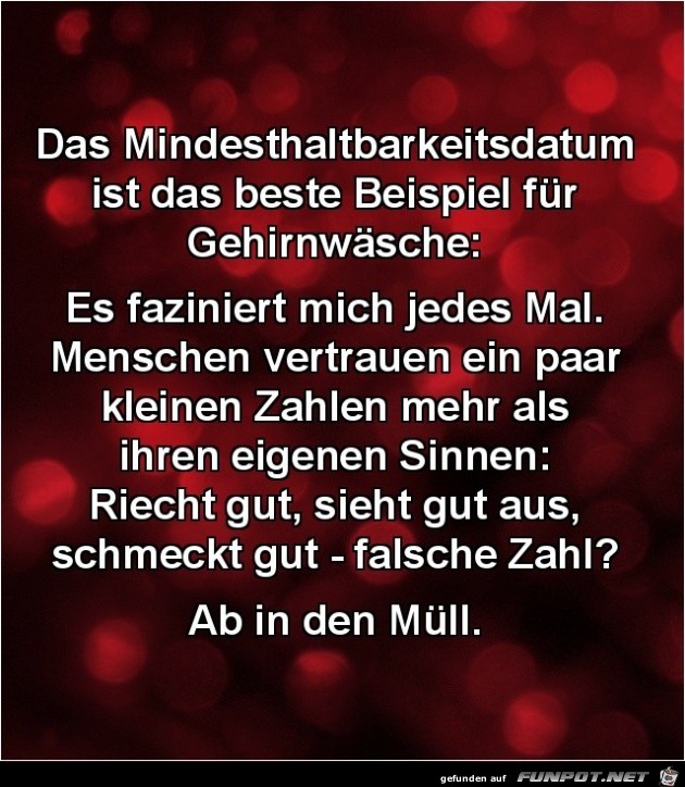 So ist das mit dem MHD