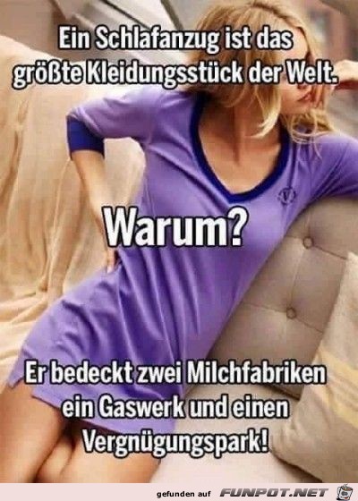 Ein Schlafanzug... Ein Schlafanzug...