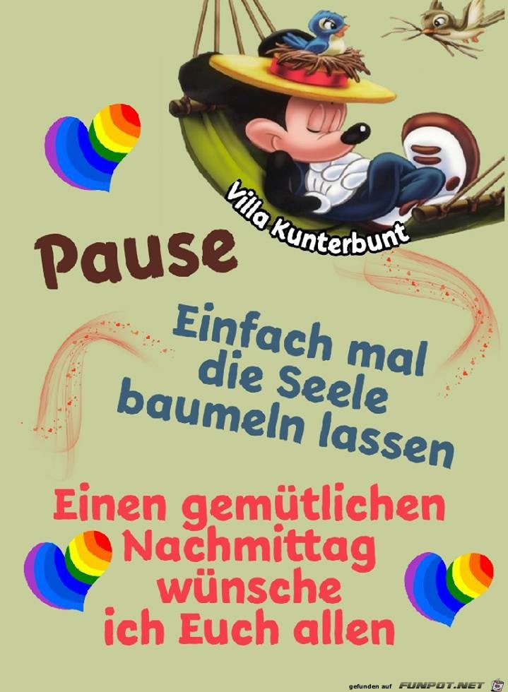 Einfach die Seele baumeln lassen Einfach die Seele baumeln lassen