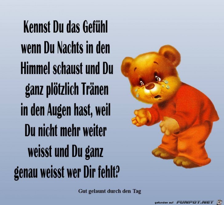 Kennst du das Gefuehl Kennst du das Gefuehl