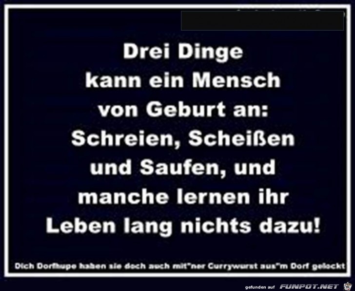 Drei Dinge