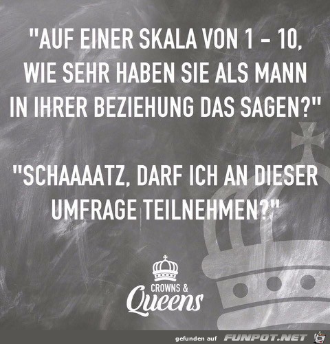 auf einer Skala von 1- 10,..... auf einer Skala von 1- 10,.....