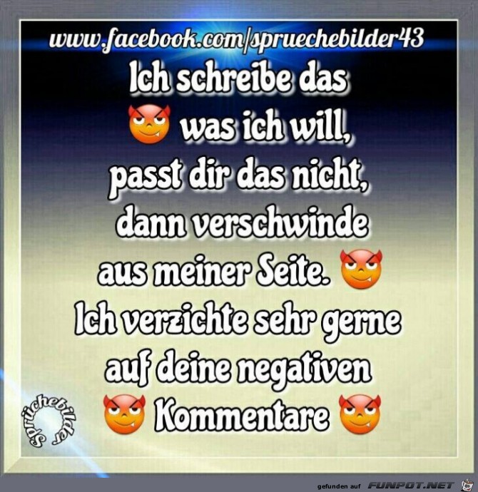 Schreibe was ich will Schreibe was ich will