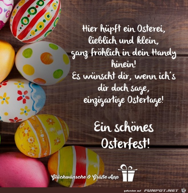 Ein schönes Osterfest Ein schönes Osterfest