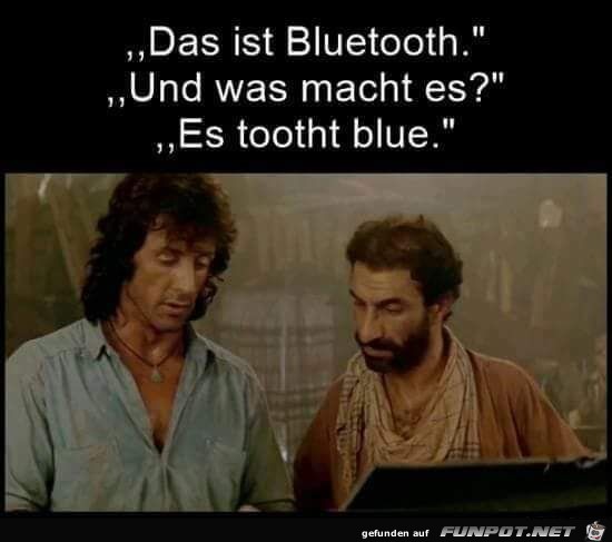 Rambo und Bluetooth Rambo und Bluetooth