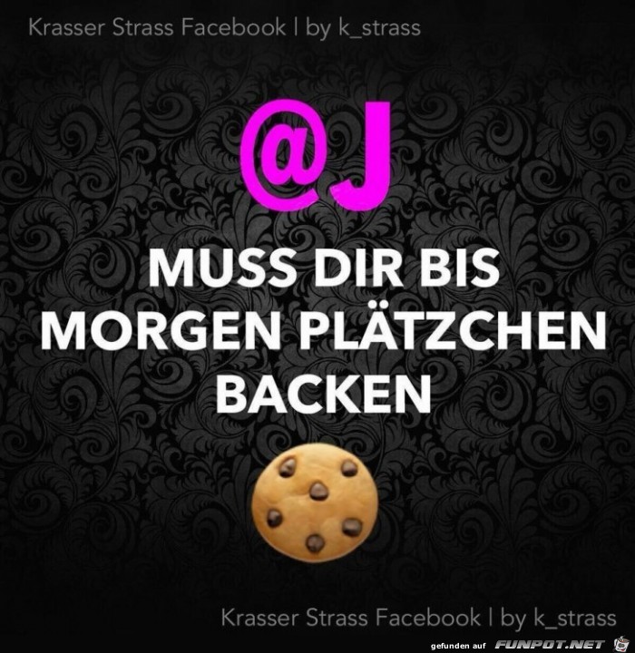 Pltzchen backen