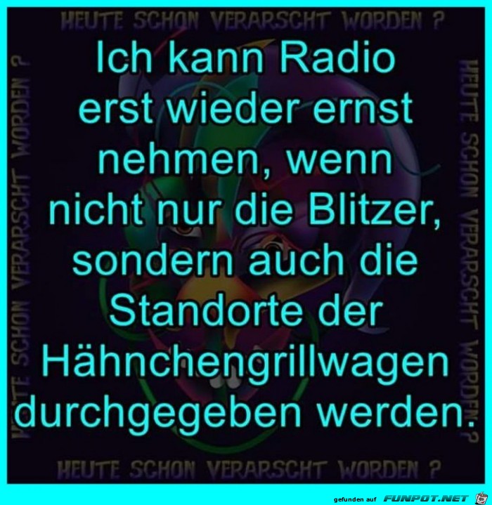 Standort Vergabe im Radio