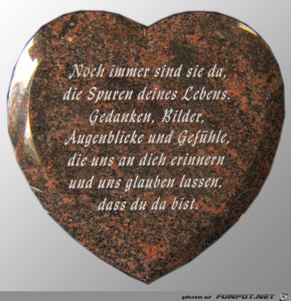 die Spuren deines Lebens,....... die Spuren deines Lebens,.......