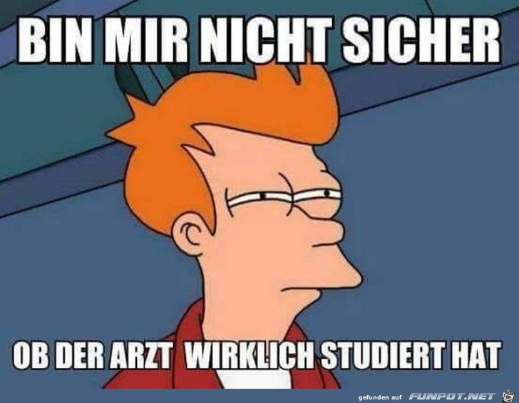 Bin mir nicht sicher Bin mir nicht sicher