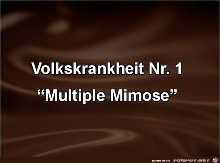Volkskrankheit Nr.1 Volkskrankheit Nr.1