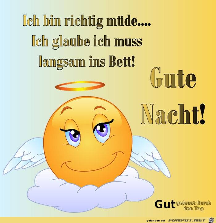 Bin richtig muede Bin richtig muede