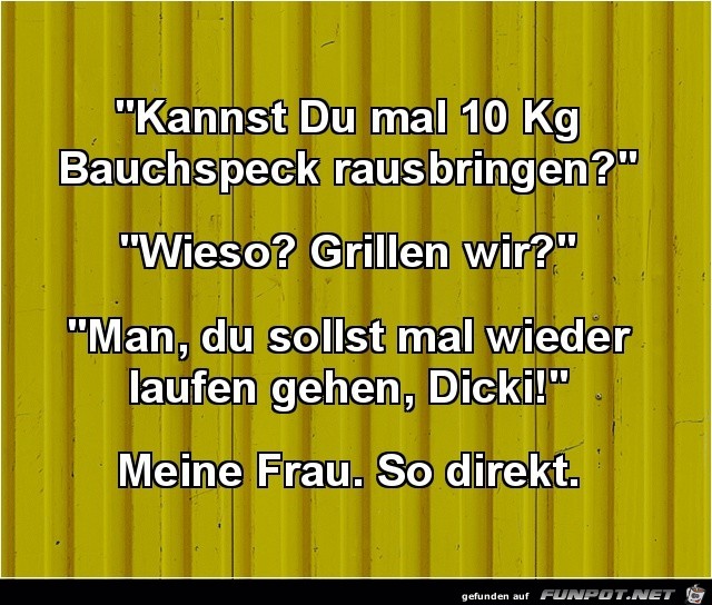 Klare Ansage