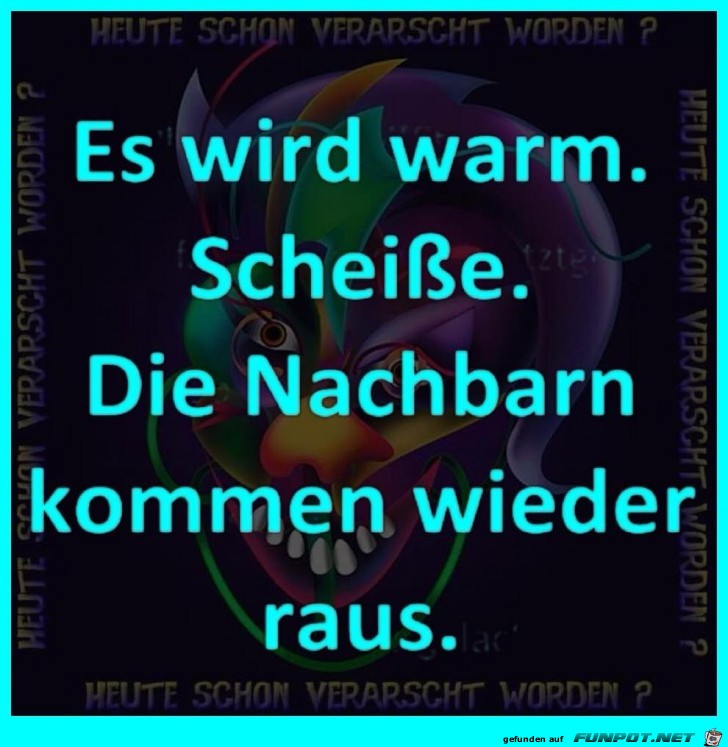 Es wird warm Es wird warm