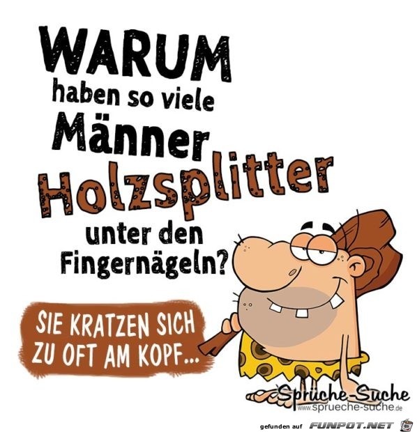 Holzsplitter unter'm Fingernagel Holzsplitter unter'm Fingernagel